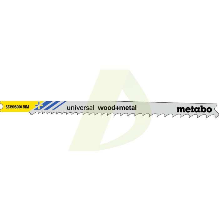 5 пилочных U-образных полотен для лобзиков «universal wood + metal», 107 мм (623906000) 5 пилочных U-образных полотен для лобзиков «universal wood + metal», 107 мм (623906000)
