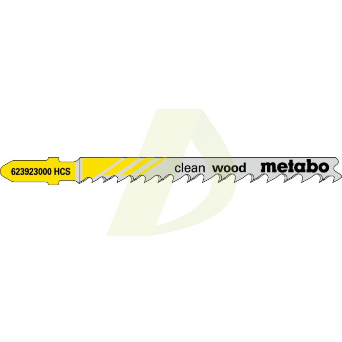 5 пилкових полотен для лобзиків «clean wood», 74 мм/progr. (623923000) 5 пилкових полотен для лобзиків «clean wood», 74 мм/progr. (623923000)