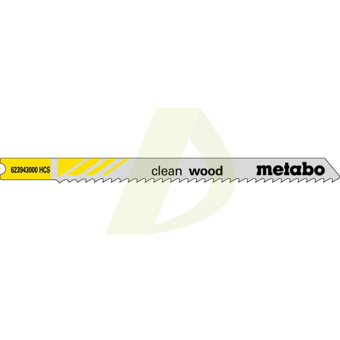 5 пилкових U-подібних полотен для лобзиків «clean wood», 82/2,5 мм (623943000) 5 пилкових U-подібних полотен для лобзиків «clean wood», 82/2,5 мм (623943000)