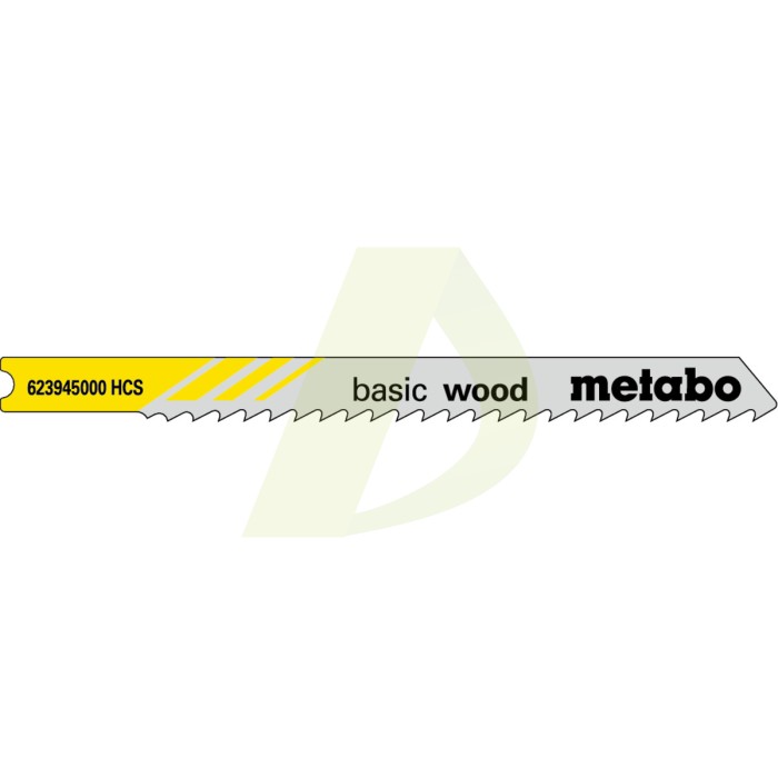 5 пилкових U-подібних полотен для лобзиків «basic wood», 74/ 3,0 мм (623945000) 5 пилкових U-подібних полотен для лобзиків «basic wood», 74/ 3,0 мм (623945000)