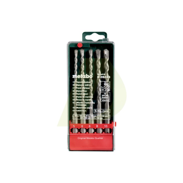 Комплект бурів SDS-plus Classic з 5 предметів (626243000) Комплект бурів SDS-plus Classic з 5 предметів (626243000)