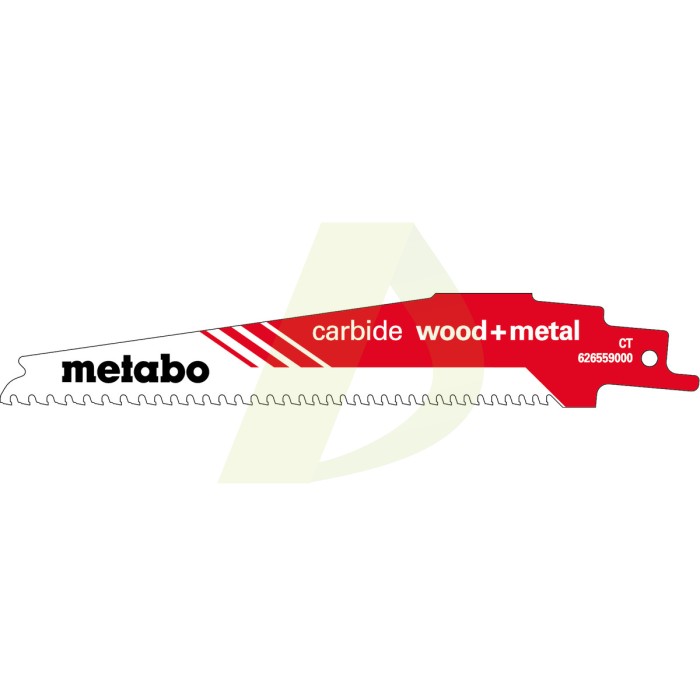 Пилкове полотно для шабельної пилки «carbide wood + metal», 150 x 1,25 мм (626559000) Пилкове полотно для шабельної пилки «carbide wood + metal», 150 x 1,25 мм (626559000)