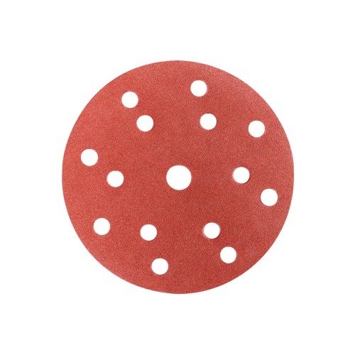 50 шліфувальних аркушів на липучках 150 мм, P80, Д+М, «multi-hole» (626676000)