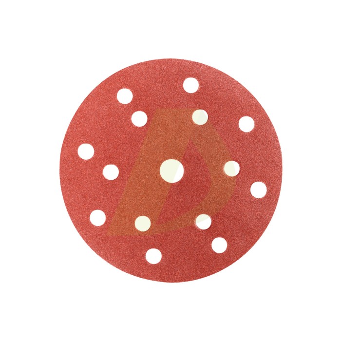 50 шліфувальних аркушів на липучках 150 мм, P80, Д+М, «multi-hole» (626676000) 50 шліфувальних аркушів на липучках 150 мм, P80, Д+М, «multi-hole» (626676000)