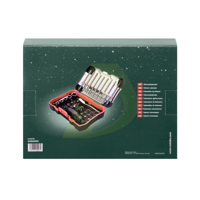 Адвент-календар Приладдя Metabo (626694000) Адвент-календар Приладдя Metabo (626694000)