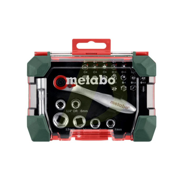 Коробка для насадок и трещотки SP, 26 предметов (626701000) Коробка для насадок и трещотки SP, 26 предметов (626701000)