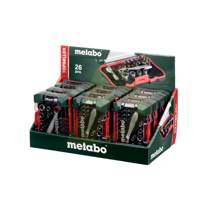 Коробка для насадок и трещотки SP, 26 предметов (626701000) Коробка для насадок и трещотки SP, 26 предметов (626701000)