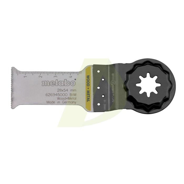 Занурювальне пилкове полотно «Starlock Plus», деревина + метал, BiM, 28 x 54 мм (626945000) Занурювальне пилкове полотно «Starlock Plus», деревина + метал, BiM, 28 x 54 мм (626945000)