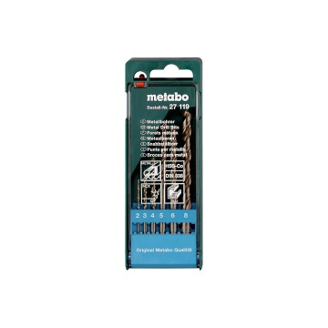 Касета із свердлами HSS-Co, 6 предметів (627119000)