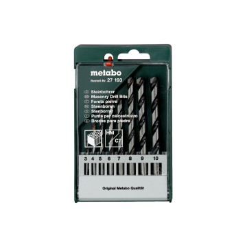 Касета зі свердлами по каменю, 8 предм. (627193000)