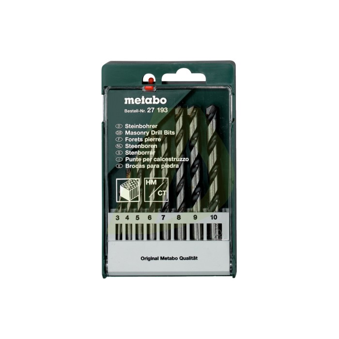 Касета зі свердлами по каменю, 8 предм. (627193000) Касета зі свердлами по каменю, 8 предм. (627193000)