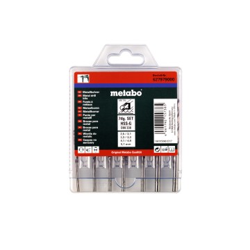 Касета зі свердлами HSS-G, 7 предм. (627979000)