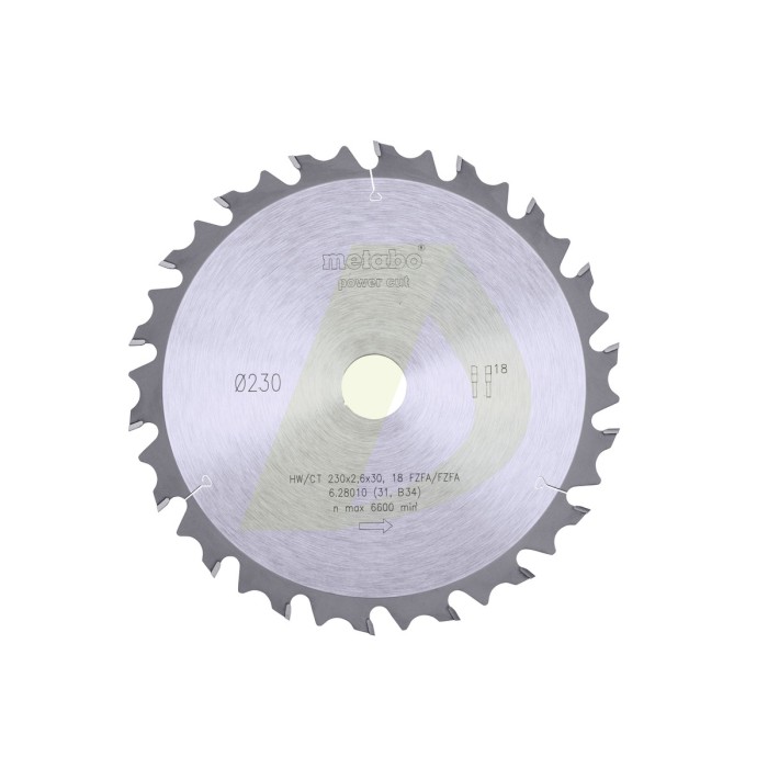Пыльцевое полотно "power cut wood - professional", 230x30, Z18 FZ/FA 10° (628010000) Пыльцевое полотно "power cut wood - professional", 230x30, Z18 FZ/FA 10° (628010000)