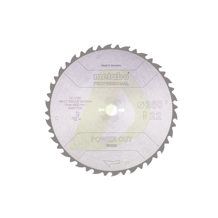 Пыльцевое полотно "power cut wood - professional", 350x30, Z22 FZ 22° (628017000) Пыльцевое полотно "power cut wood - professional", 350x30, Z22 FZ 22° (628017000)