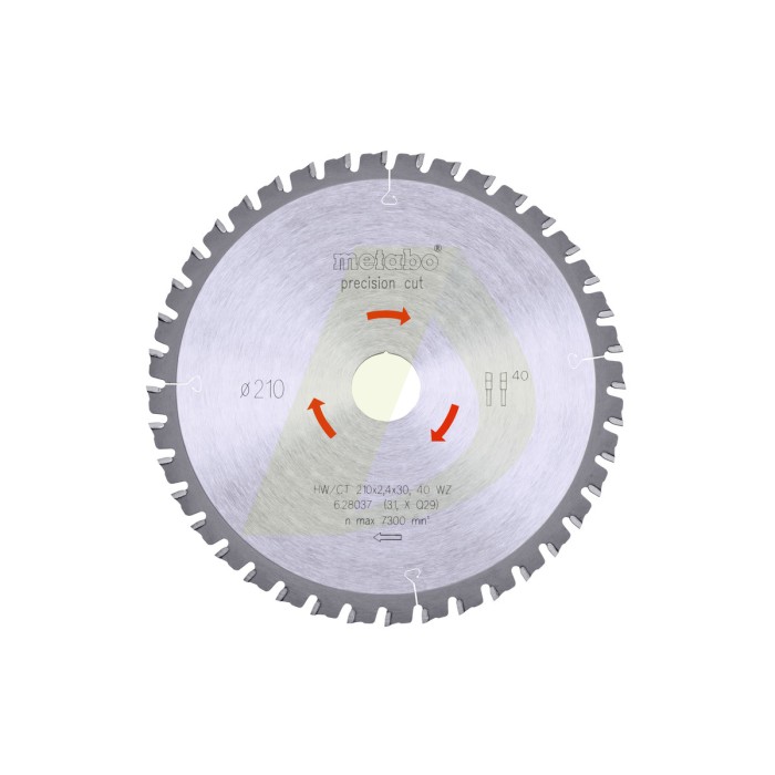 Пыльцевое полотно "precision cut wood - professional", 210x30, Z40 WZ 3° (628037000) Пыльцевое полотно "precision cut wood - professional", 210x30, Z40 WZ 3° (628037000)