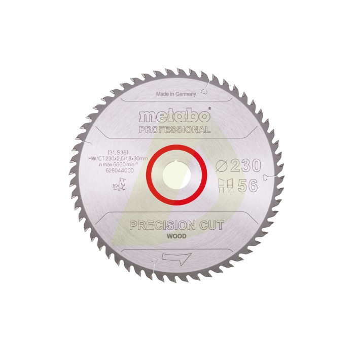 Пилкове полотно "precision cut wood - professional", 230x30, Z56 WZ 15° (628044000) Пилкове полотно "precision cut wood - professional", 230x30, Z56 WZ 15° (628044000)