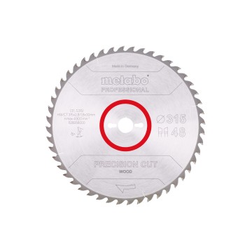 Пыльцевое полотно "precision cut wood - professional", 315x30, Z48 WZ 15° (628056000)