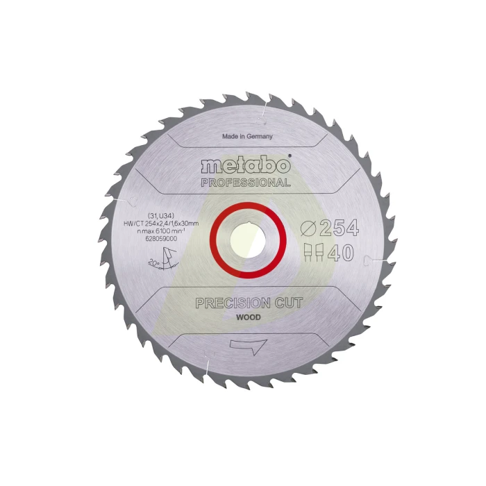 Пыльцевое полотно "precision cut wood - professional", 254x30, Z40 WZ 20° (628059000) Пыльцевое полотно "precision cut wood - professional", 254x30, Z40 WZ 20° (628059000)