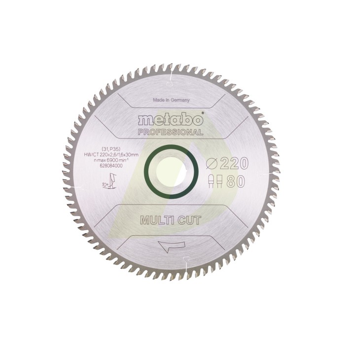 Пыльцевое полотно "multi cut - professional", 220x30, Z80 FZ/TZ, 10° (628084000) Пыльцевое полотно "multi cut - professional", 220x30, Z80 FZ/TZ, 10° (628084000)