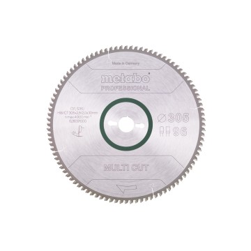 Пилкове полотно "multi cut - professional", 305x30, Z96 FZ/TZ, 5°neg. (628091000)