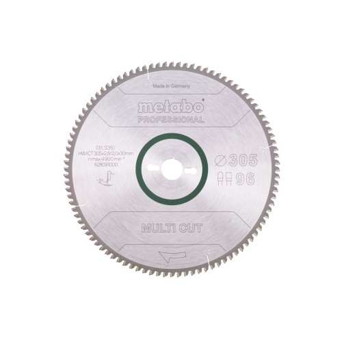 Пилкове полотно "multi cut - professional", 305x30, Z96 FZ/TZ, 5°neg. (628091000)