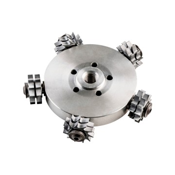 Фрезерная головка с плоскими зубцами, в комплекте, RFEV 19-125 RT (628219000)