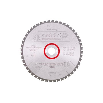 Пилкове полотно "precision cut wood - professional", 254x30, Z48 WZ 5° neg. (628221000)