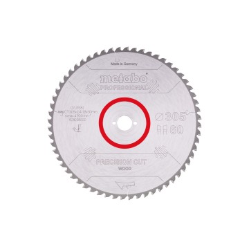 Пыльцевое полотно "precision cut wood - professional", 305x30, Z60 WZ 5° neg. (628228000)