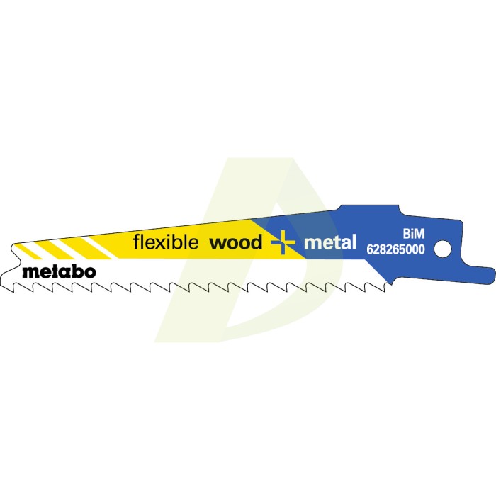 5 пилочных полотен для сабельных пил «flexible wood + metal», 100 x 0,9 мм (628265000) 5 пилочных полотен для сабельных пил «flexible wood + metal», 100 x 0,9 мм (628265000)
