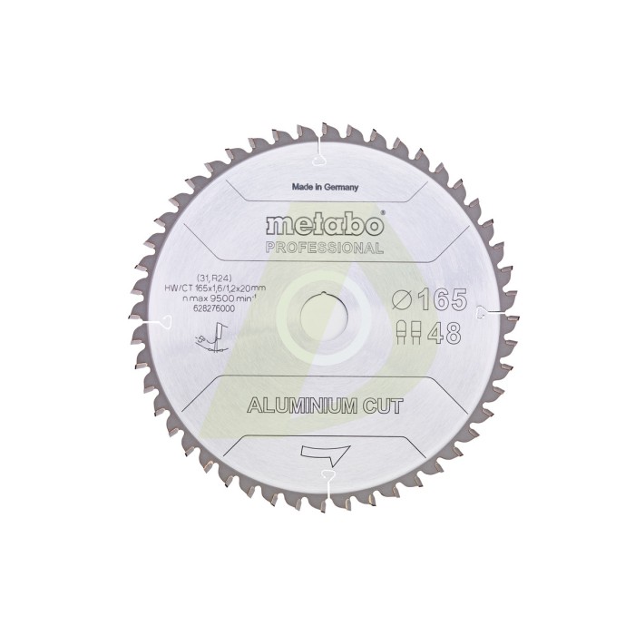 Пилкове полотно «aluminium cut - professional», 165x20 Z48 FZ/TZ 5°neg (628276000) Пилкове полотно «aluminium cut - professional», 165x20 Z48 FZ/TZ 5°neg (628276000)