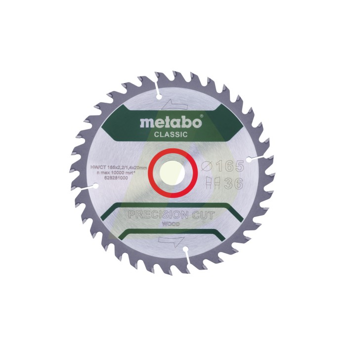 Пильный диск "Precision Cut Wood - Classic", 165x20 Z42 WZ 5° /B (628027000) Пильный диск "Precision Cut Wood - Classic", 165x20 Z42 WZ 5° /B (628027000)