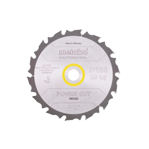 Пыльцевое полотно «Power Cut Wood - Professional», 165x20 Z14 FZ/FA 10° (628292000)