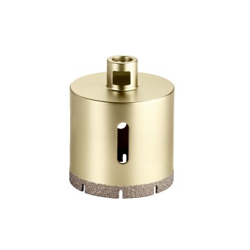 Алмазная сверлильная коронка для керамической плитки «Dry», 75 мм, M 14 (628315000)