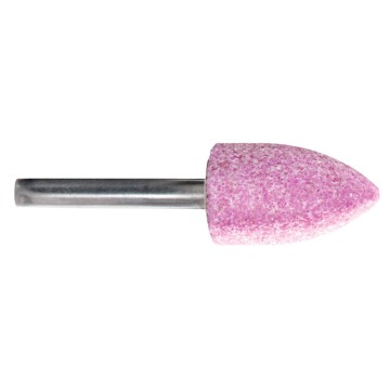 Шлифовальный штифт с электрокорундом высочайшего качества 20 x 32 x 40 мм, хвостовик 6 мм, K 36, изогнутый конус с острым кончиком (628334000)