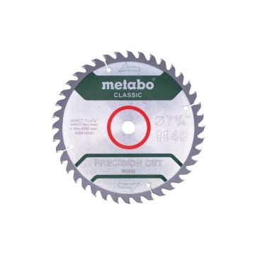 Пильное полотно "precision cut wood - classic", 7,25x0,625 Z40 WZ 15° /B (628419000)