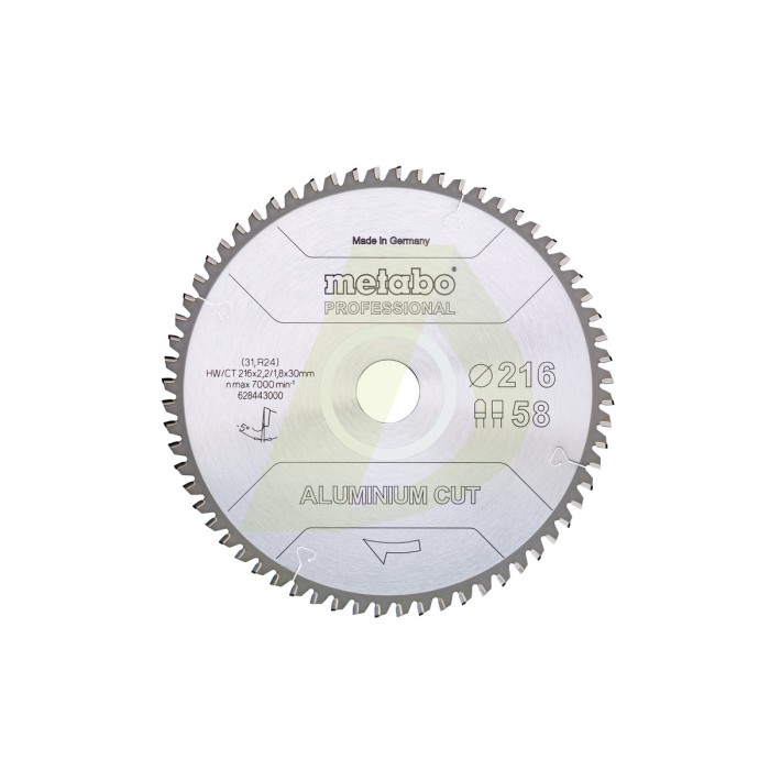 Пыльцевое полотно «aluminium cut - professional», 216x30 Z58 FZ/TZ 5°neg (628443000) Пыльцевое полотно «aluminium cut - professional», 216x30 Z58 FZ/TZ 5°neg (628443000)