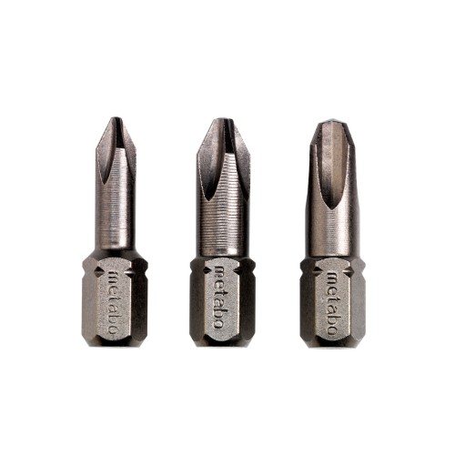 3 торсійні інструментальні насадки Phillips PH 1/ 2/ 3 (628537000)