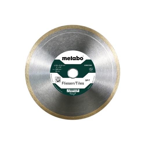 Алмазный отрезной круг SP-T, 230x22,23 мм, кафель (628557000)
