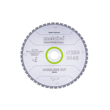 Пыльцевое полотно «cordless cut wood - professional», 254 x 30 Z48 WZ 5°neg (628692000)