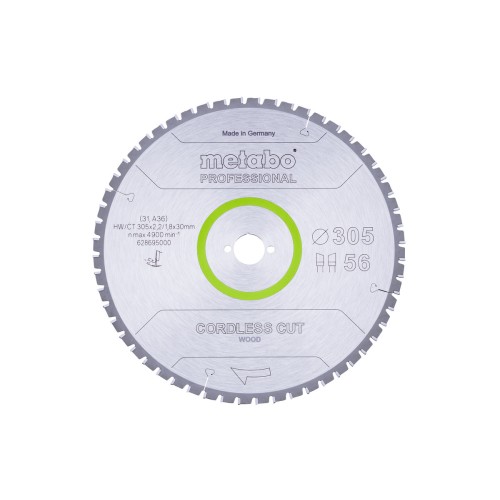 Пыльцевое полотно «cordless cut wood - professional», 305 x 30 Z56 WZ 5°neg (628695000)