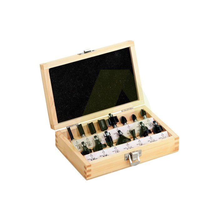 Набір фрез SP, 8 мм, 15 предм. (631039000) Набір фрез SP, 8 мм, 15 предм. (631039000)