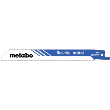 2 пилкових полотна для шабельних пилок «flexible metal», 150 x 0,9 мм (631129000)