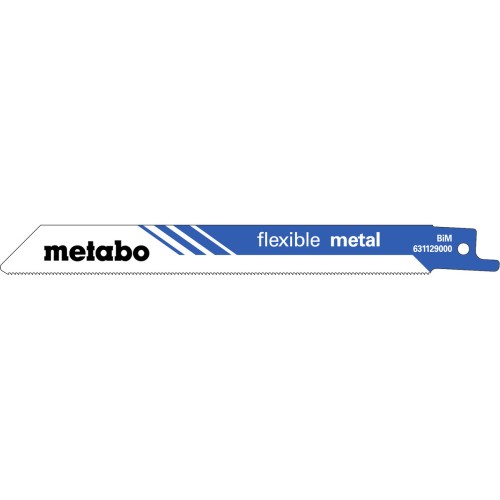 2 пилочных полотна для сабельных пил «flexible metal», 150 x 0,9 мм (631129000)