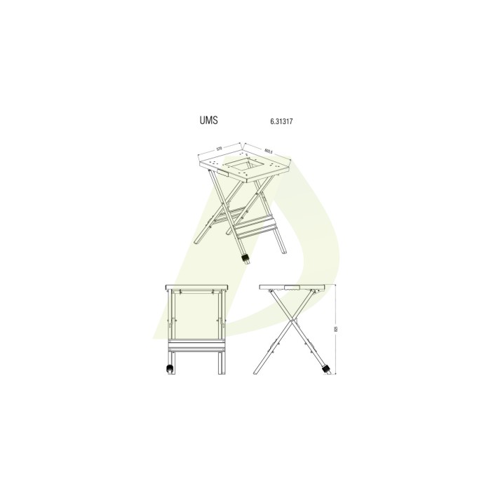 Робочий стіл UMS (631317000) Робочий стіл UMS (631317000)