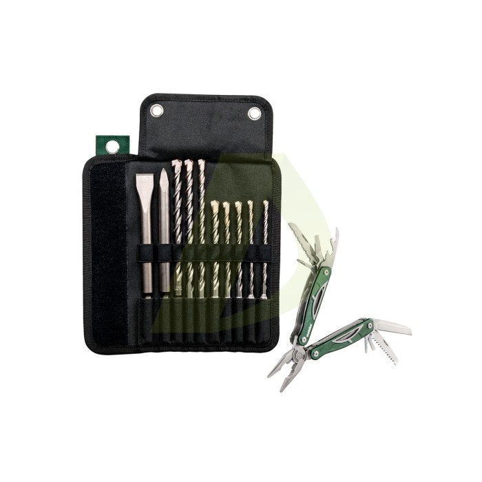 Складна сумка зі свердлами/зубилами SDS-plus Pro 4, 10 предм., набір (631690000) Складна сумка зі свердлами/зубилами SDS-plus Pro 4, 10 предм., набір (631690000)