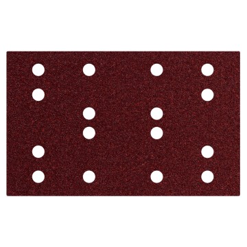 Шліфувальні аркуші на липучках 80 x 133 мм, P 120, 16 отворів, з липучкою (SRA) (635194000)