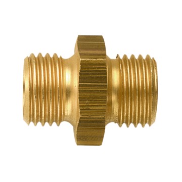 Двойной ниппель, наружная резьба 1/2" x наружная резьба 1/2" (0901026157)