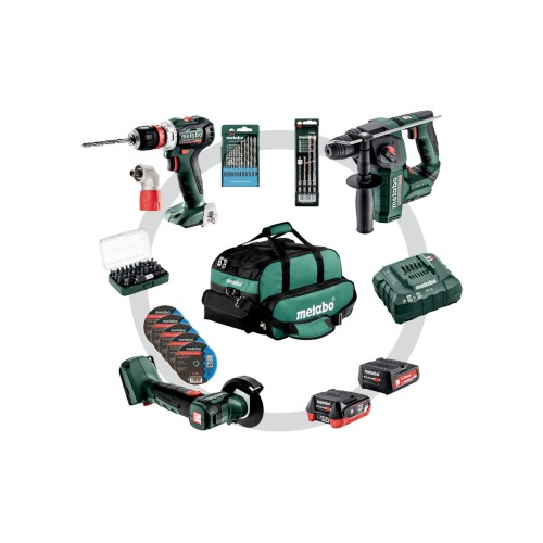 Combo Set 3.1.2 12 V Аккумуляторный инструмент в комплекте
