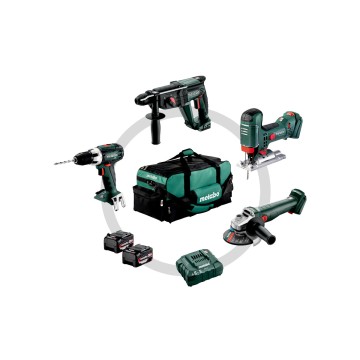 Combo Set 4.1.4 18 V Аккумуляторный инструмент в комплекте