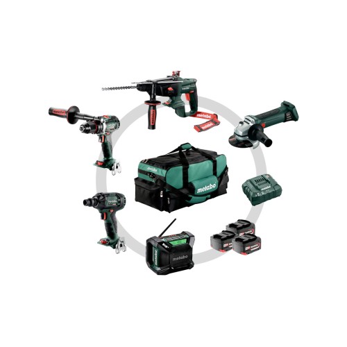 Combo Set 5.2 Аккумуляторный инструмент в комплекте